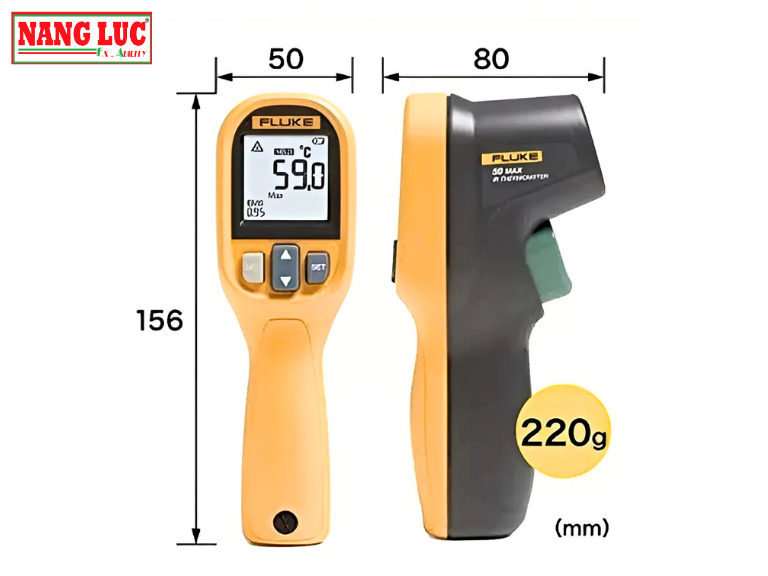 Máy Đo Nhiệt Độ Bằng Hồng Ngoại Fluke Model 59 MAX 3 Fluke 59 MAX