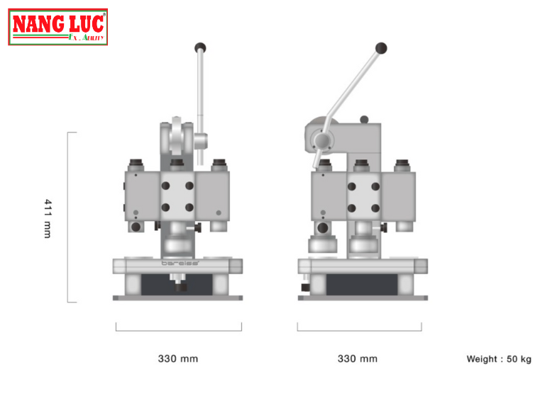 Máy Cắt Mẫu Cao Su Bareiss Model SP4000 2 SP4000