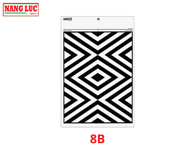 Display Chart - Leneta 8B