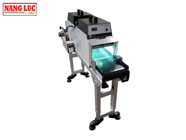 Băng Tải Sấy UV (Dual Lamp Curing Conveyor System) Uvitron International Model UV Conveyor 40 Plus