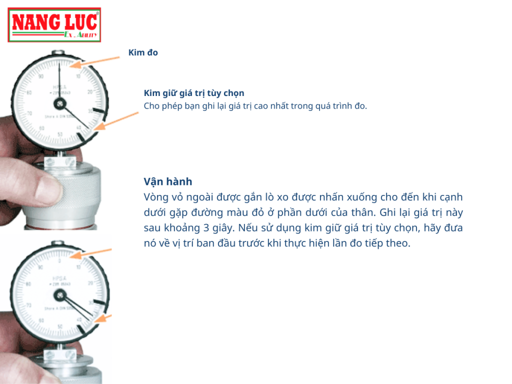 Máy Đo Độ Cứng Dệt May Checkline Model HP-2.5 2 CHECKLINE Textile Durometer