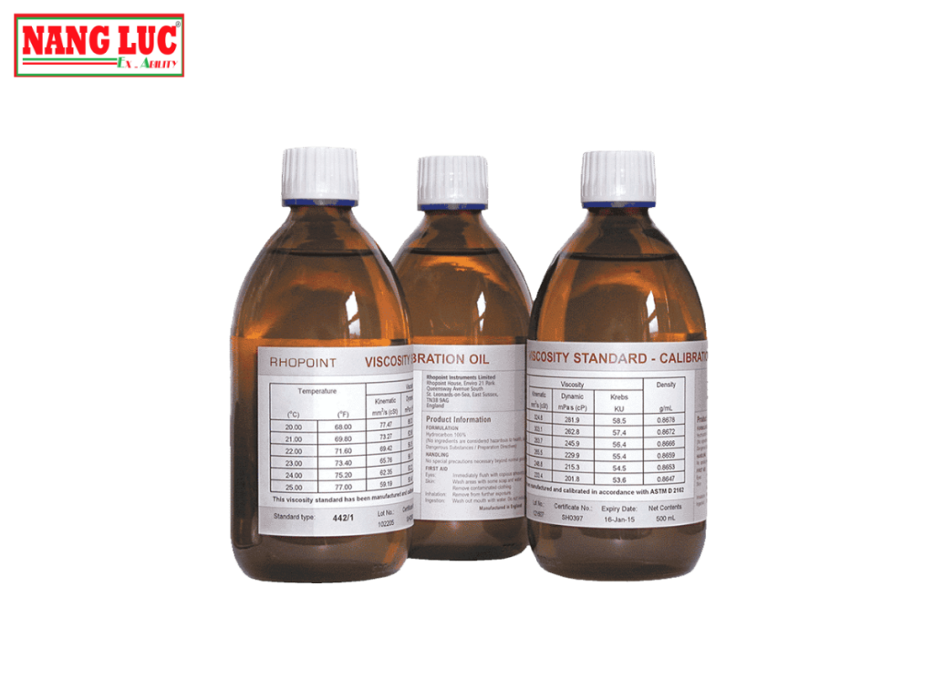 Dầu Hiệu Chuẩn Calibration Oils Rhopoint