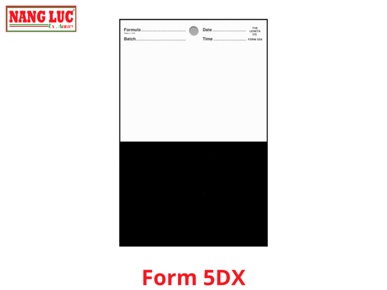 Form 5DX Brushout Card