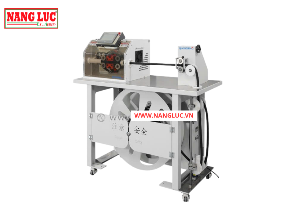 Thiết Bị Cắt Ống Nhựa Xoắn KingSing Model KS–P530F