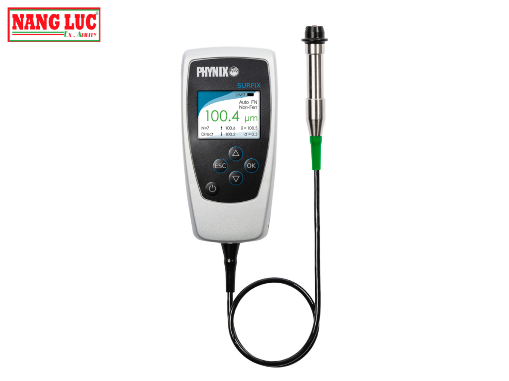 Máy Đo Độ Dày Lớp Phủ Trên Bề Mặt Kim Loại (Modern Coating Thickness Measurement) Phynix Model Surfix® SX SE