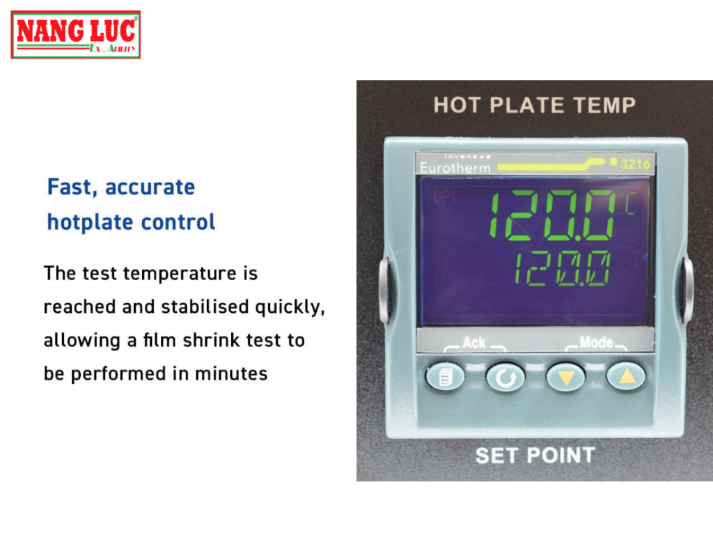 Thiết Bị Kiểm Tra Độ Co Màng Phim (Hanatek Film Shrink Tester) Rhopoint Model FST