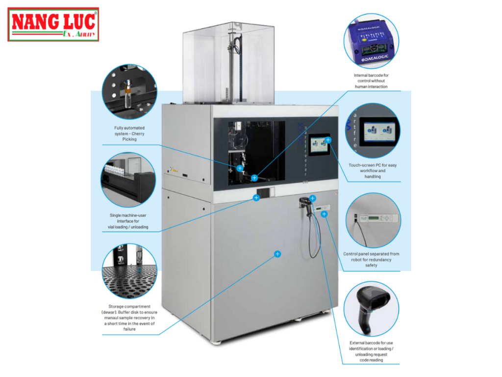 Tủ Đông Bảo Quản Huyết Tương (Plasma Freezer) Angelantoni Model Plasmafrost