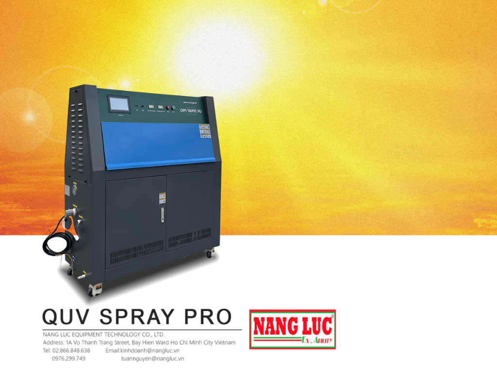 Tủ Kiểm Tra Độ Bền Thời Tiết (QUV Spray Chamber) Model QUV SPRAY PRO