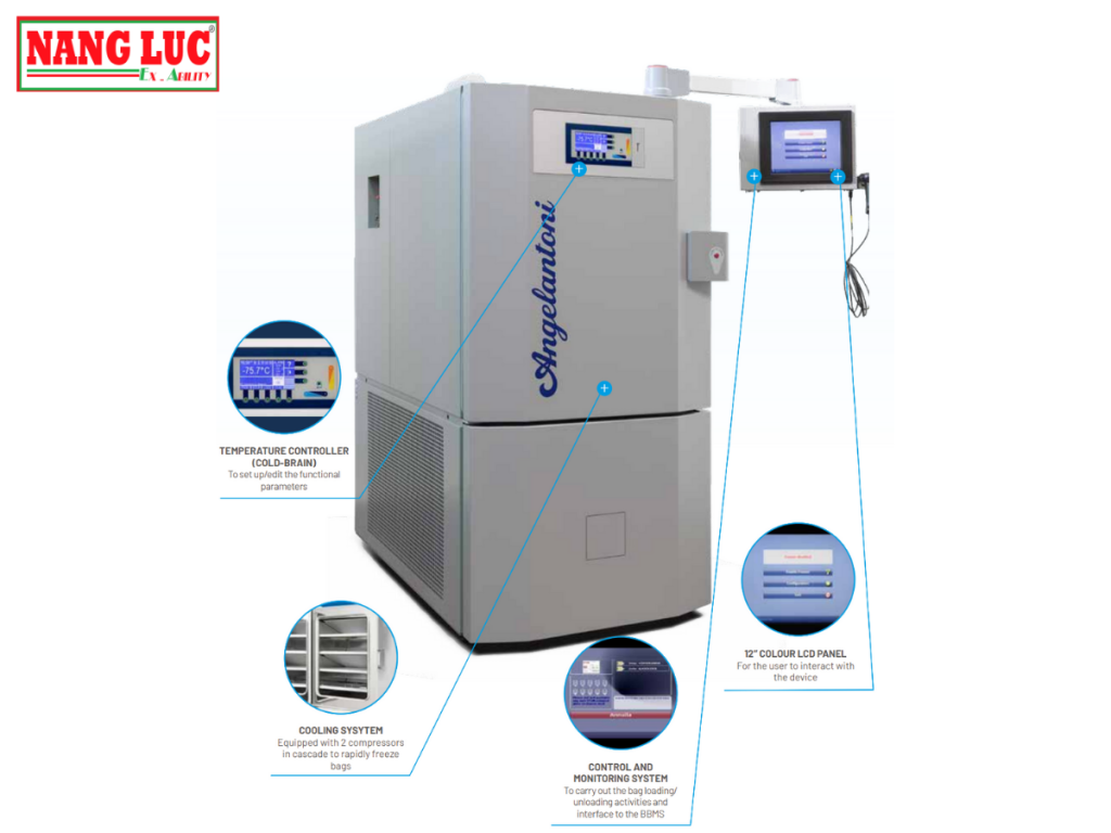 Tủ Lạnh Bảo Quản Sinh Phẩm (Biomedical Refrigerator) Angelantoni Model SMARTFREEZER® EVO SMARTFREEZER EVO