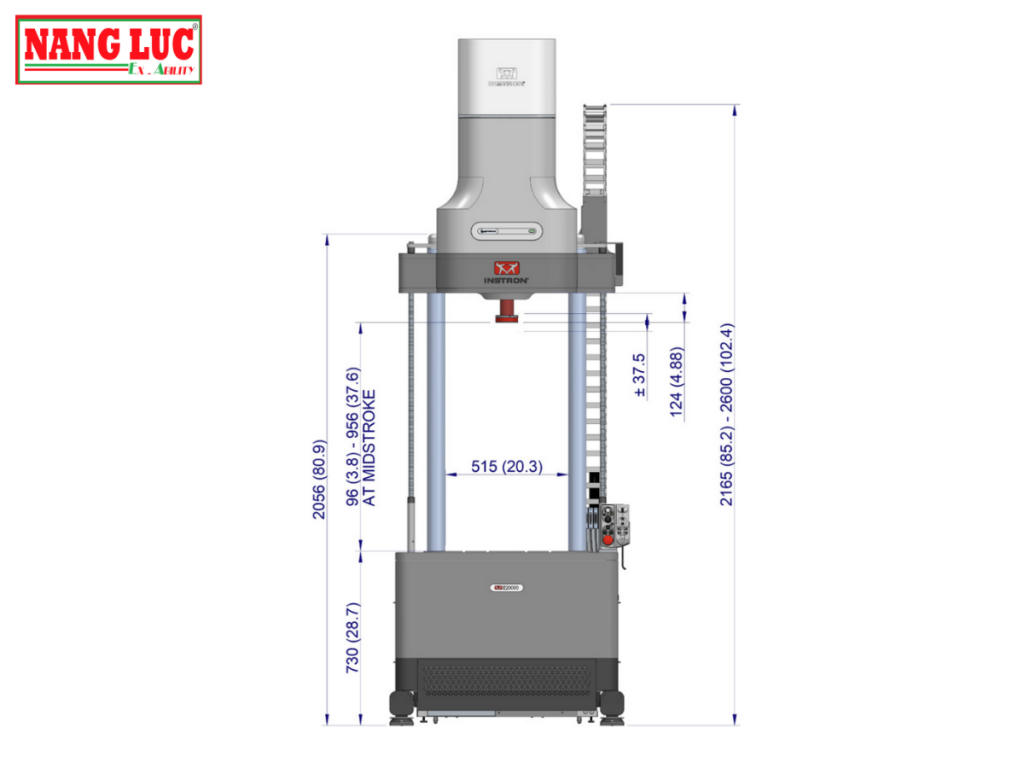 Máy Đo Độ Bền Mỏi Vật Liệu (Dynamic And Fatigue Testing Systems) Instron Model ElectroPuls® E20000