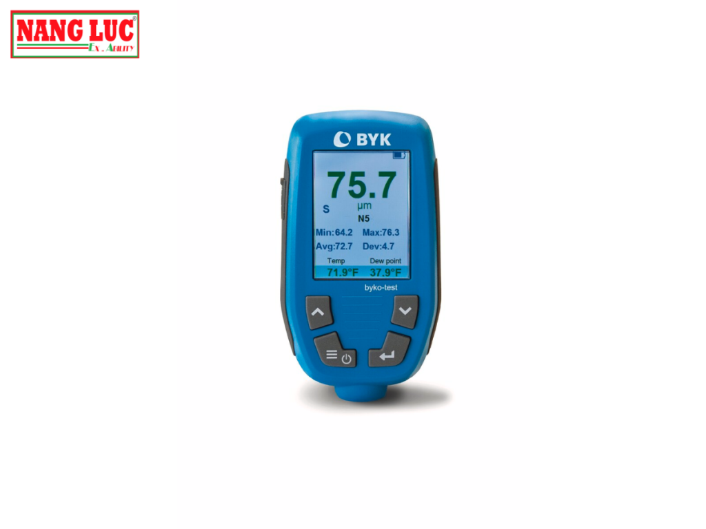 Máy Đo Độ Dày Màng Sơn (Dry Film Thickness Gauge With Fixed Sensor) BYK Model byko-test Fe/NFe Cat No. 3790