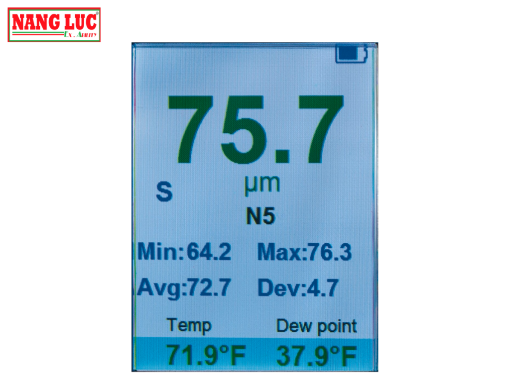 Máy Đo Độ Dày Màng Sơn (Dry Film Thickness Gauge With Fixed Sensor) BYK Model byko-test Fe/NFe Cat No. 3790