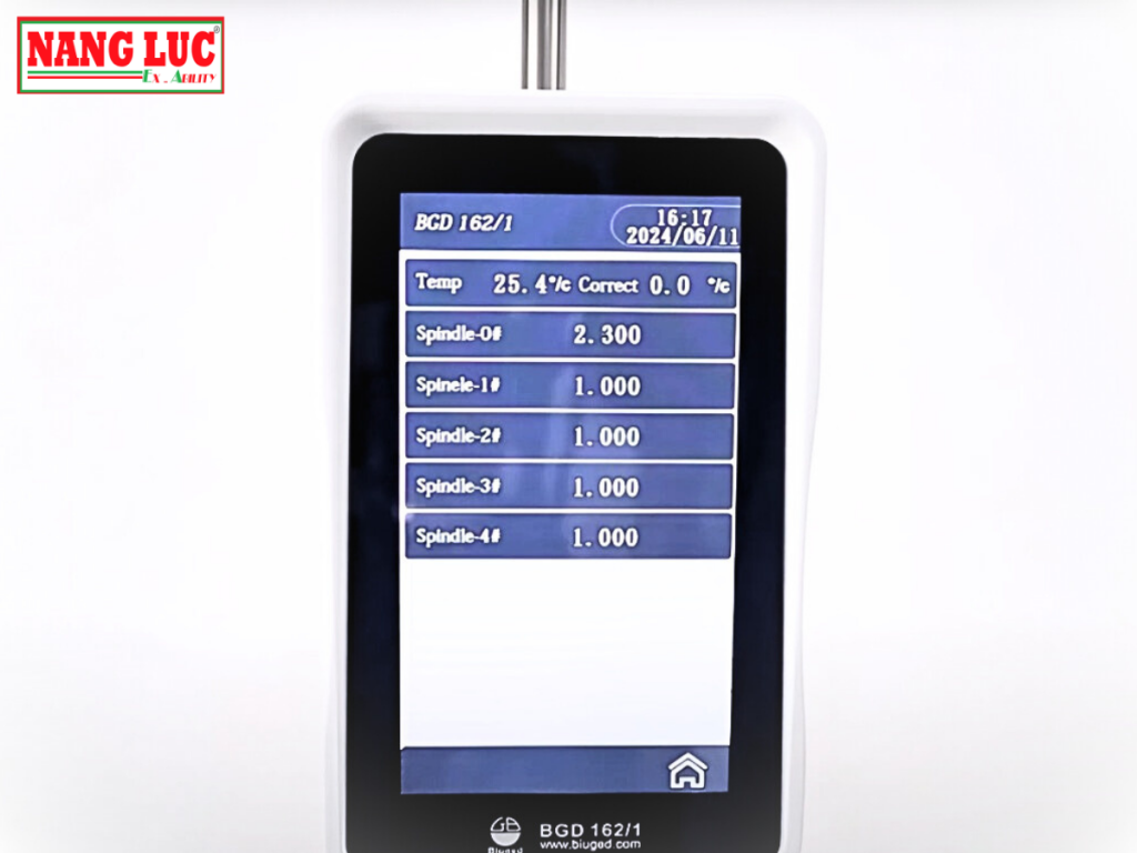 Thiết Bị Kiểm Tra Độ Nhớt BGD 162/2