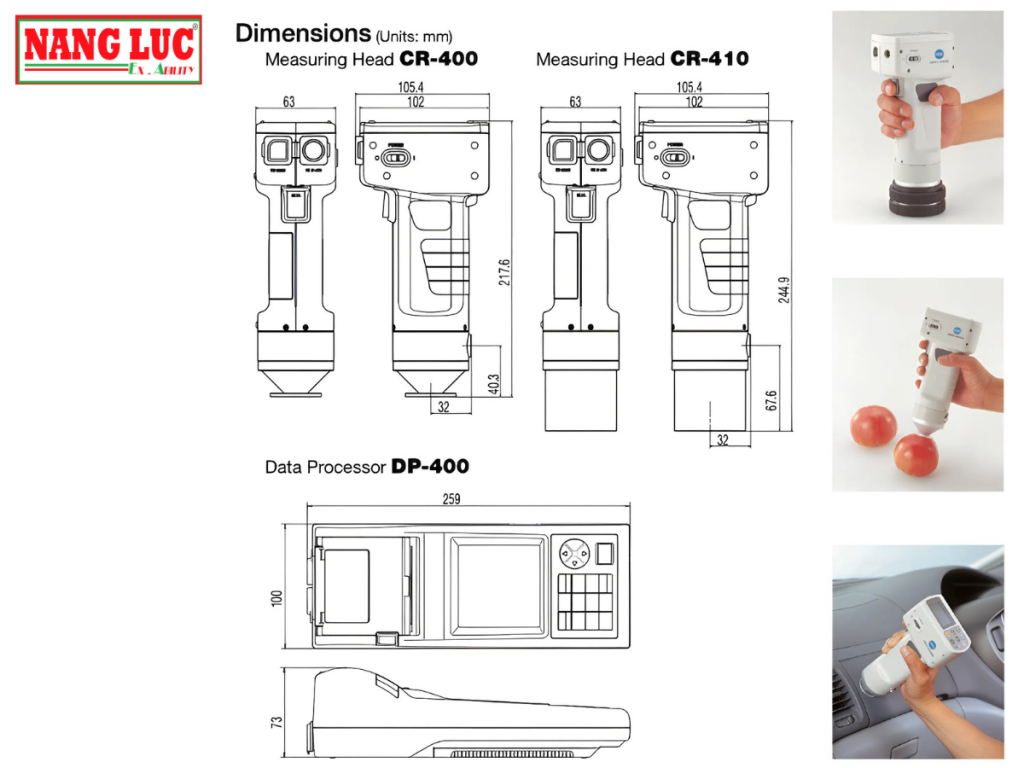 Konica Minolta CR400 - CR410