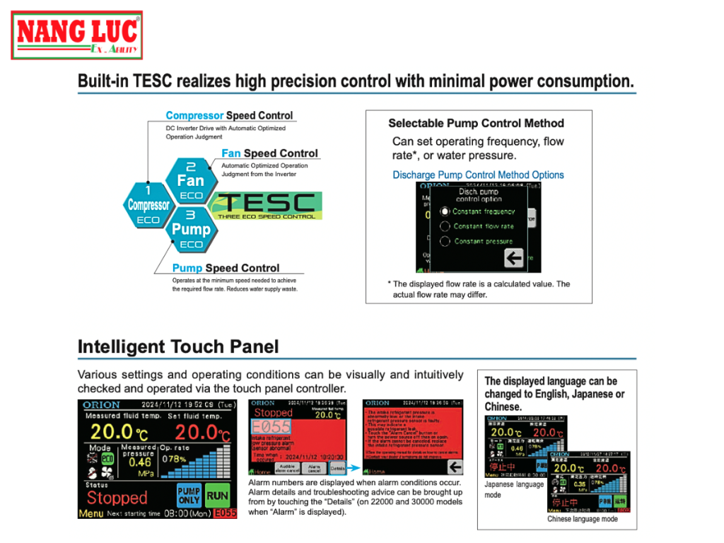 Chiller ORION RKE5500C-V