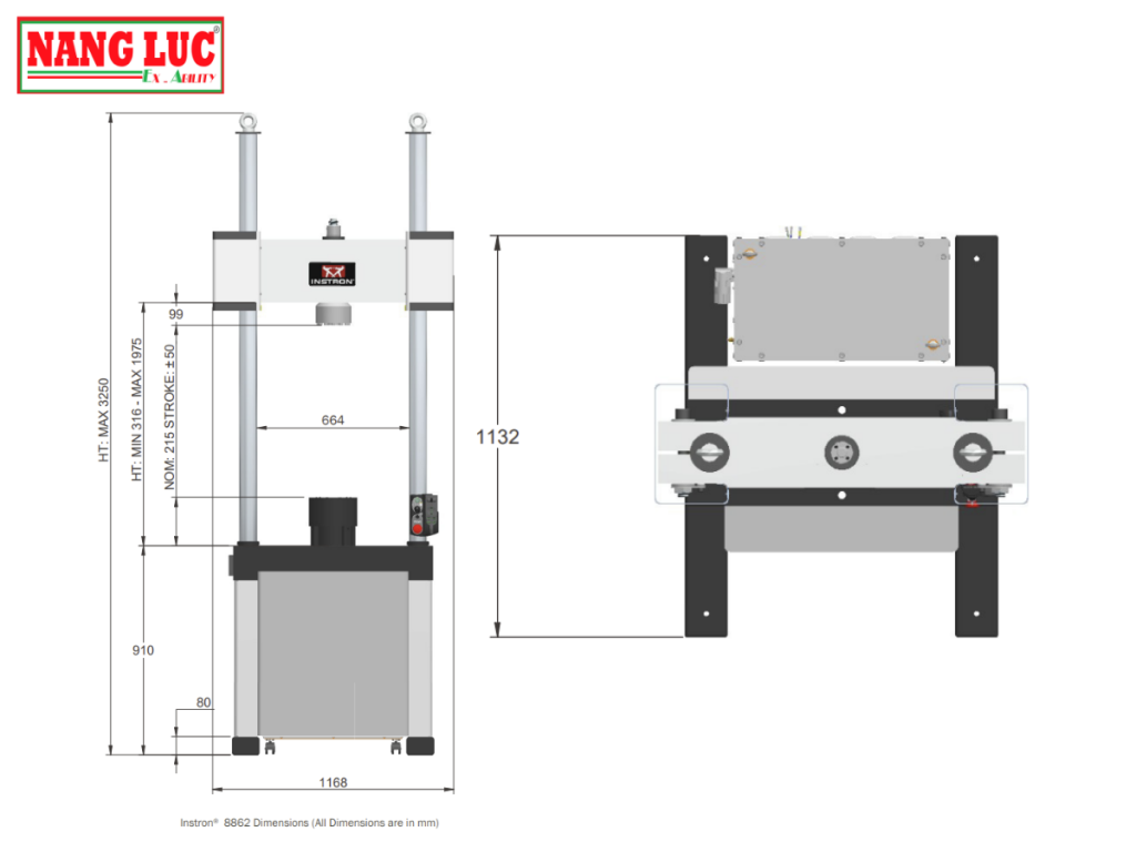 Máy Đo Độ Bền Mỏi Chu Kỳ Thấp (Servo-Electric Testing System) Instron Model 8862