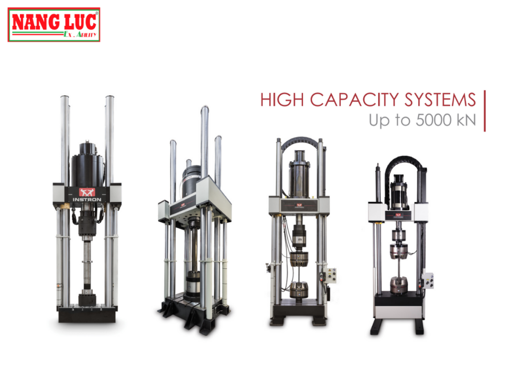 Thiết Bị Đo Độ Bền Kéo Công Suất Cao Instron Model 8803 8805 8806 8808