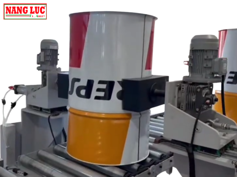 DRPACK dây chuyền thùng phi